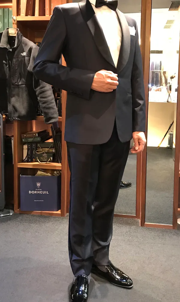 ドーメル「エクセル」（DORMEUIL EXEL）フルオーダータキシード〈イズント〉