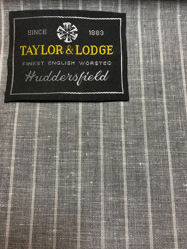 TAYLOR & LODGE（テイラー＆ロッジ）ウールリネン）