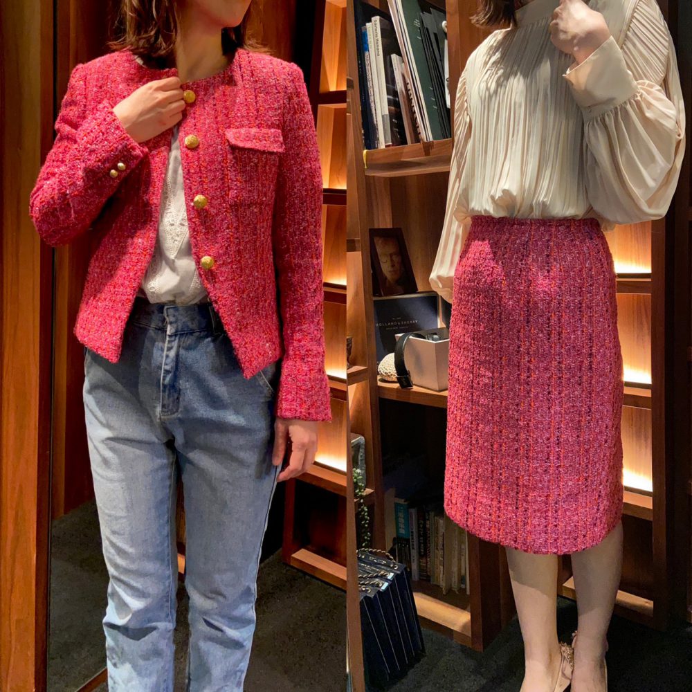 HOLLAND&SHERRY LADIES WEAR COLLECTION ホーランド&シェリー レディース 春夏ツィードフェア〈イズント〉